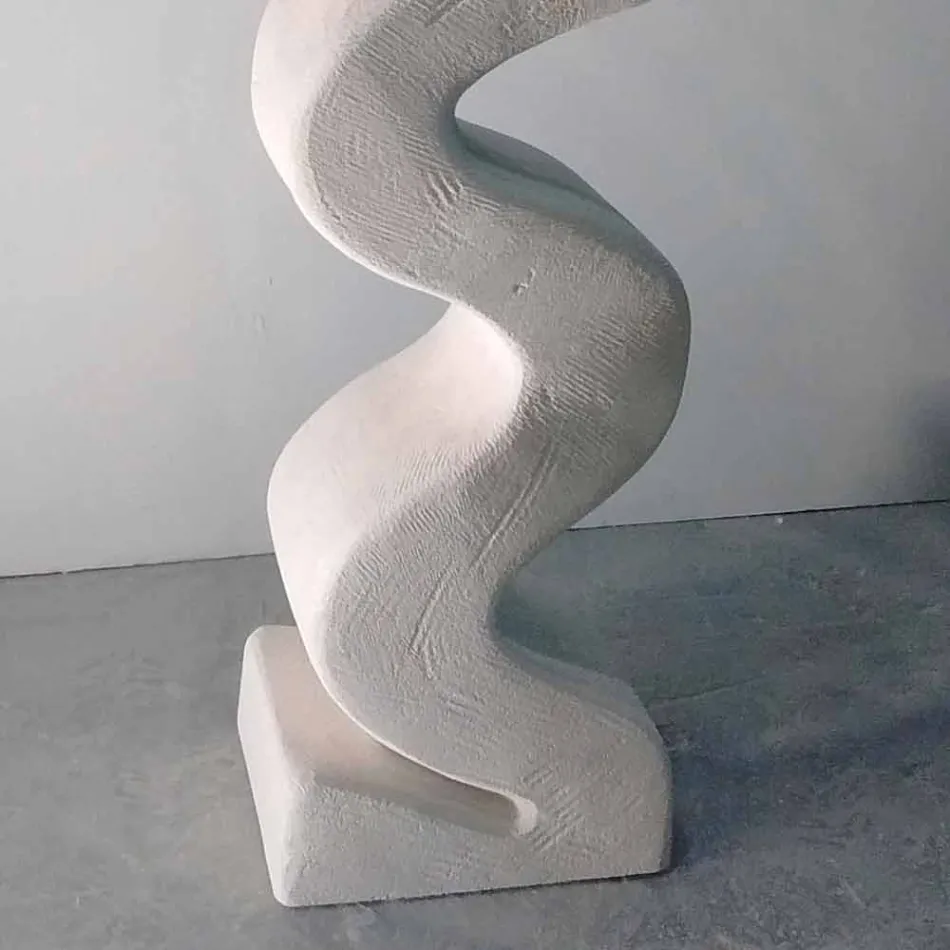 Runda bord i sten och kristall av Babylas design Viadurini