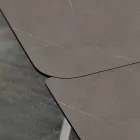 Utdragbart köksbord upp till 280 cm marmoreffekt tillverkat i Italien - Pinocchio Viadurini