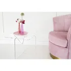 Design soffbord i transparent eller rökt plexiglas - Draco Viadurini