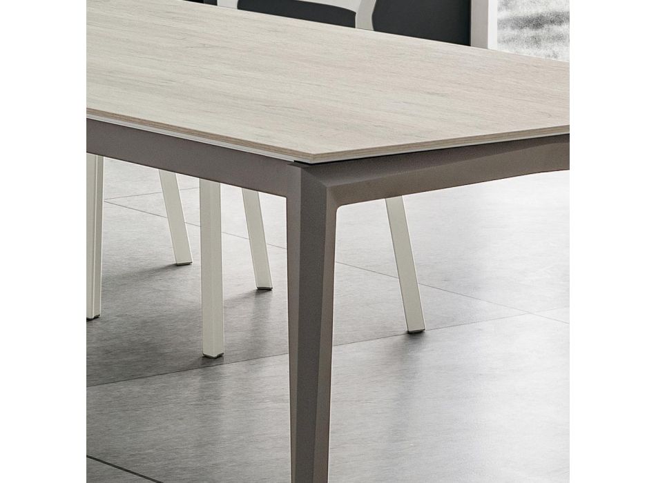Utdragbart köksbord upp till 240 cm i Hpl Made in Italy - Fantastiskt Viadurini
