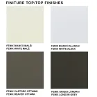 Fenix Köksbord Utdragbart upp till 300 cm Tillverkat i Italien - Grotta Viadurini