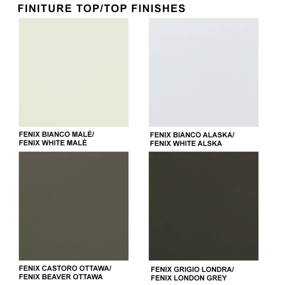 Fenix Köksbord Utdragbart upp till 300 cm Tillverkat i Italien - Grotta Viadurini