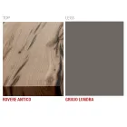 Köksbord i trä och metall Tillverkat i Italien, hög kvalitet - Dotto Viadurini