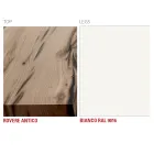 Köksbord i trä och metall Tillverkat i Italien, hög kvalitet - Dotto Viadurini