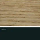 Köksbord i massivt trä och metall gjord i Italien, Flora Viadurini