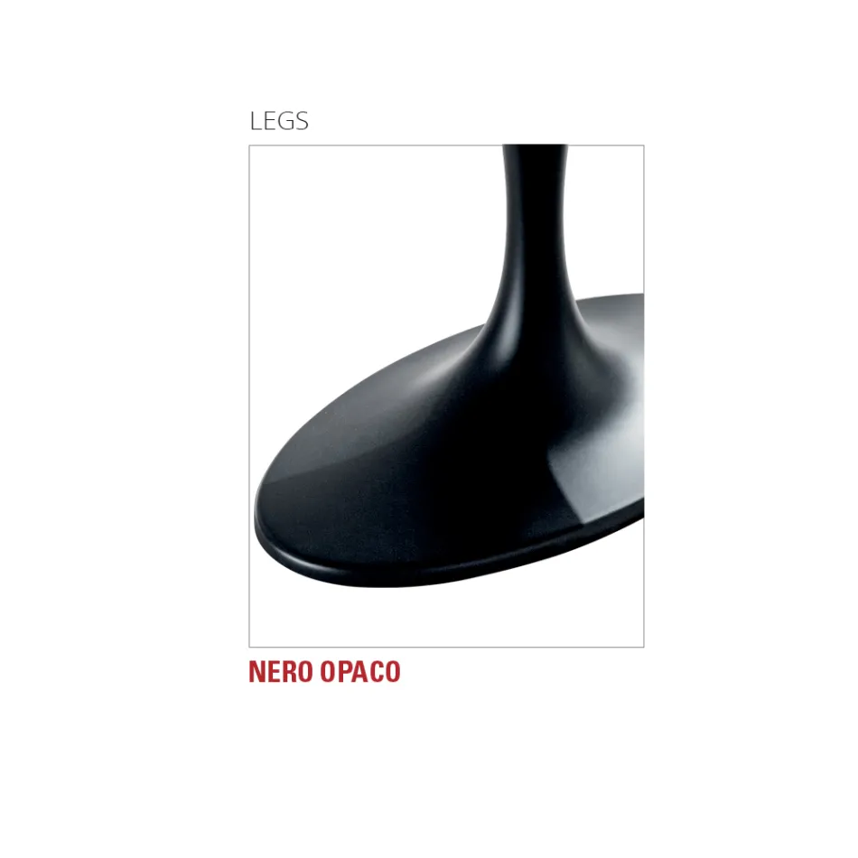 Lyxigt köksbord i härdat glas och marmor Tillverkat i Italien - Brontolo Viadurini