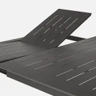 Utdragbart utomhusbord upp till 160 cm i aluminium, Homemotion - Andries Viadurini