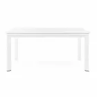 Utdragbart utomhusbord Upp till 160 cm i Aluminium Homemotion - Andries Viadurini