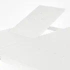 Utdragbart utomhusbord upp till 160 cm i aluminium, Homemotion - Andries Viadurini