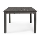 Utdragbart utomhusbord upp till 160 cm i aluminium, Homemotion - Andries Viadurini