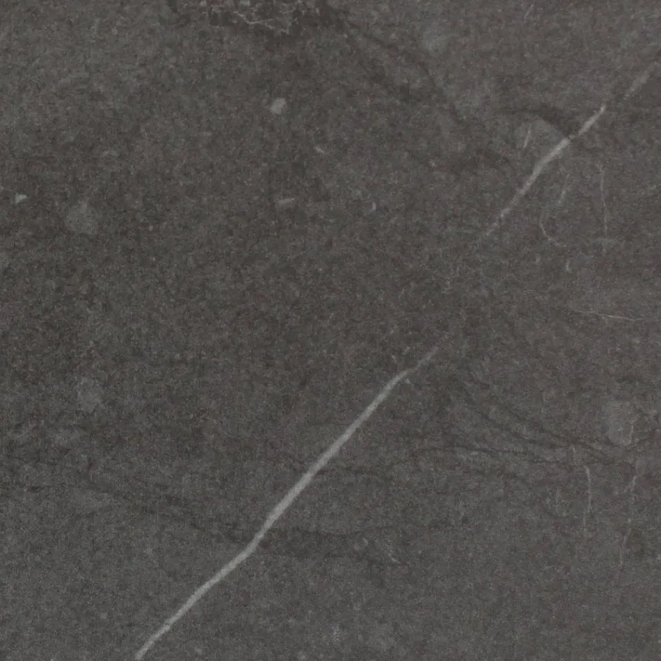 Utomhusbord med träunderrede och keramikskiva i grå sten - Infinity Viadurini