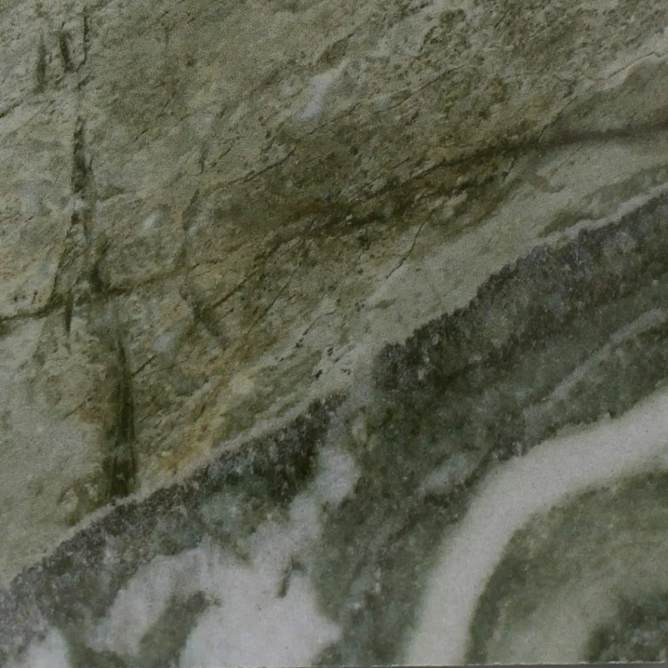 Utomhusbord med träunderrede och Royal Peacock keramikskiva - Infinity Viadurini