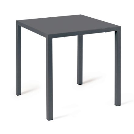 Utomhusbord med galvaniserad stålkonstruktion Tillverkat i Italien - Azul Viadurini