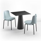 Modernt utomhusbord i Hpl och Matt polyeten Tillverkat i Italien - Forlina Viadurini