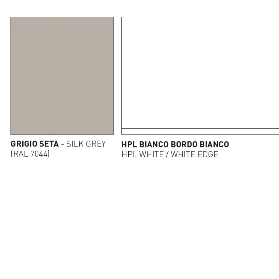 Utomhusbordsskiva Hpl eller Keramik Tillverkad i Italien - Plinto av Varaschin Viadurini