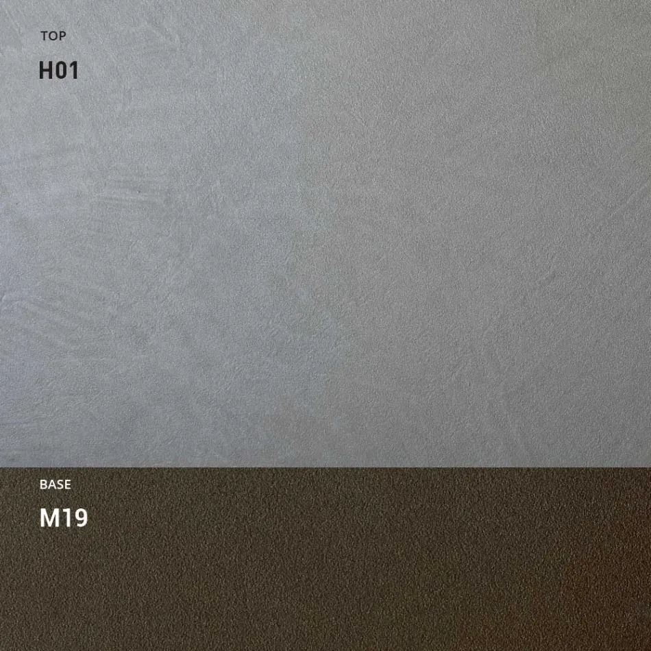 HPL Trädgårdsbord med aluminiumstruktur Tillverkat i Italien - Carl Viadurini