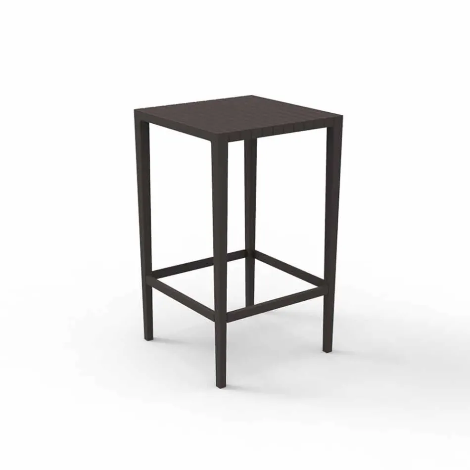 Spritz trädgårdstabell av Vondom i polypropen och glasfiber Viadurini