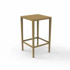 Spritz trädgårdstabell av Vondom i polypropen och glasfiber Viadurini