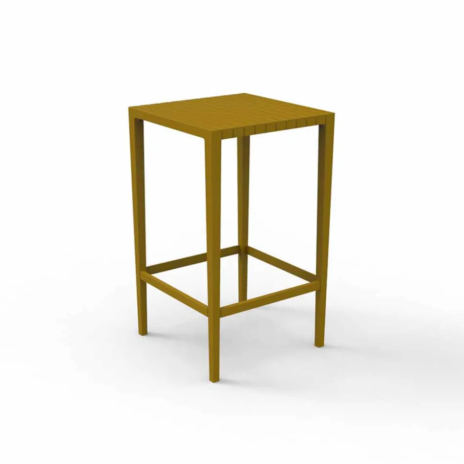 Spritz trädgårdstabell av Vondom i polypropen och glasfiber Viadurini