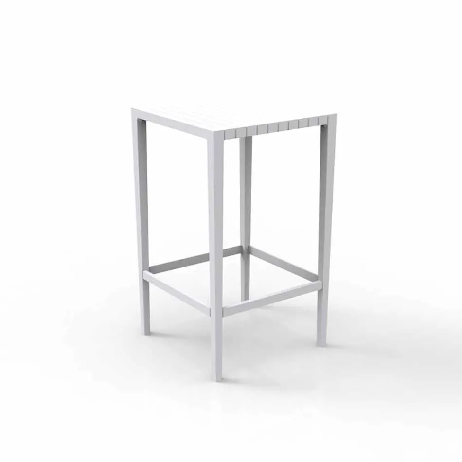 Spritz trädgårdstabell av Vondom i polypropen och glasfiber Viadurini