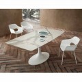 Fatmatbord i laminat och syntetiskt marmor tillverkat i Italien - Brontolo