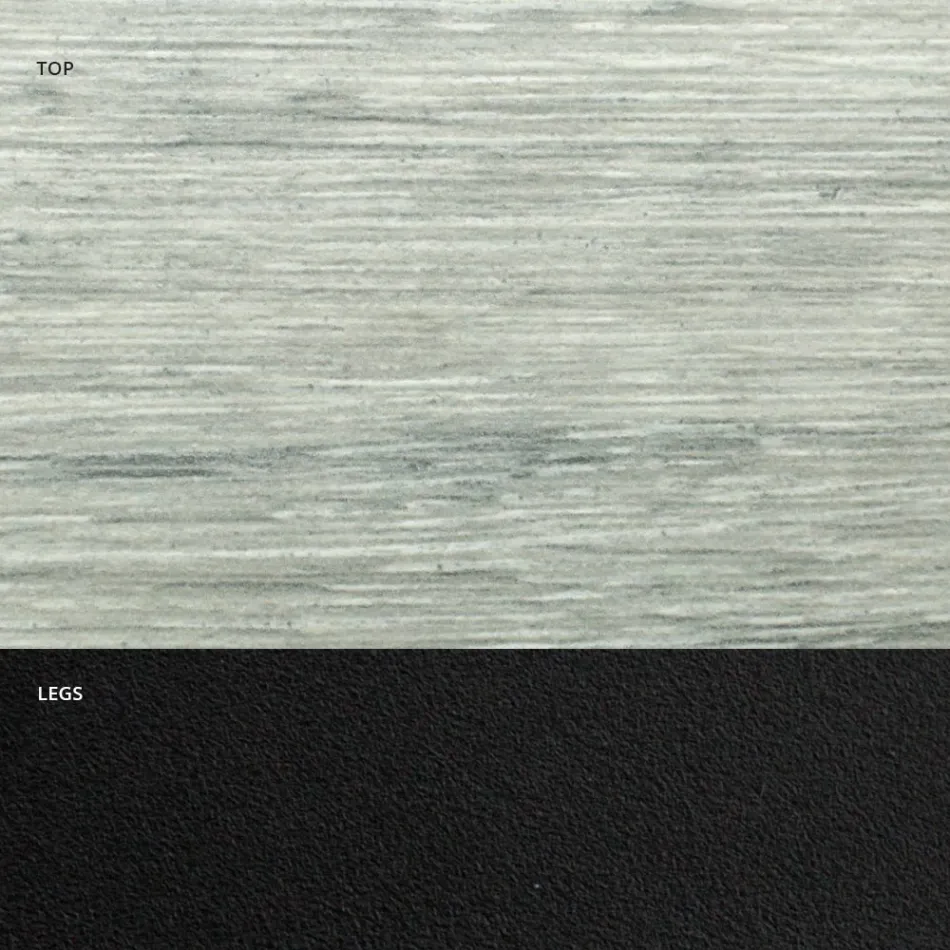 Fatformat matbord i träeffektlaminat Made in Italy - Cave Viadurini