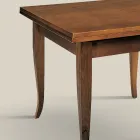 Utdragbart matbord 240 cm Klassisk stil Made in Italy - Helisa Viadurini
