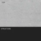 Utdragbart utematsbord 318 cm i aluminium och stengods - Filomena Viadurini