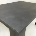 Matbord Utdragbart till 170 cm Design i hållbart trä - Perro Viadurini