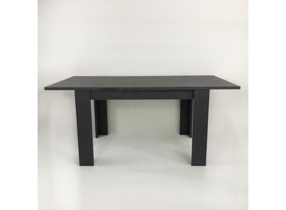 Matbord Utdragbart till 170 cm Design i hållbart trä - Perro Viadurini