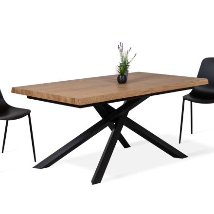 Utdragbart matbord till 240 cm i ekträ Tillverkat i Italien - Persico Viadurini