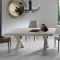 Matbord Utdragbart till 260 cm Träeffekt Tillverkat i Italien - Lenova
