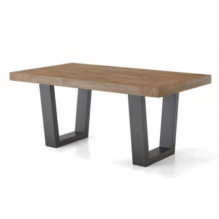Utdragbart matbord till 260 cm i Laminat Tillverkat i Italien - Tiferno Viadurini