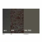 Utdragbart matbord till 298 cm i metall- och keramikskiva - Anaconda Viadurini