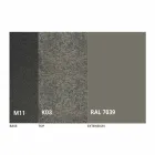 Utdragbart matbord till 298 cm i metall- och keramikskiva - Anaconda Viadurini