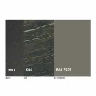 Utdragbart matbord till 298 cm i metall- och keramikskiva - Anaconda Viadurini