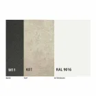 Utdragbart matbord till 298 cm i metall- och keramikskiva - Anaconda Viadurini