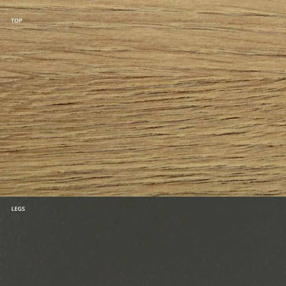 Utdragbart matbord till 300 cm i HPL-laminat Tillverkat i Italien - Dalmatinsk Viadurini