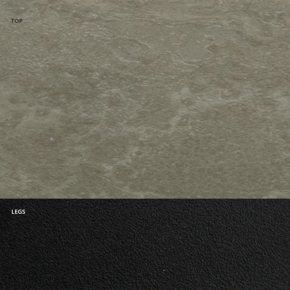 Utdragbart matbord till 325 cm i laminat Tillverkat i Italien - sjuttiotalet Viadurini