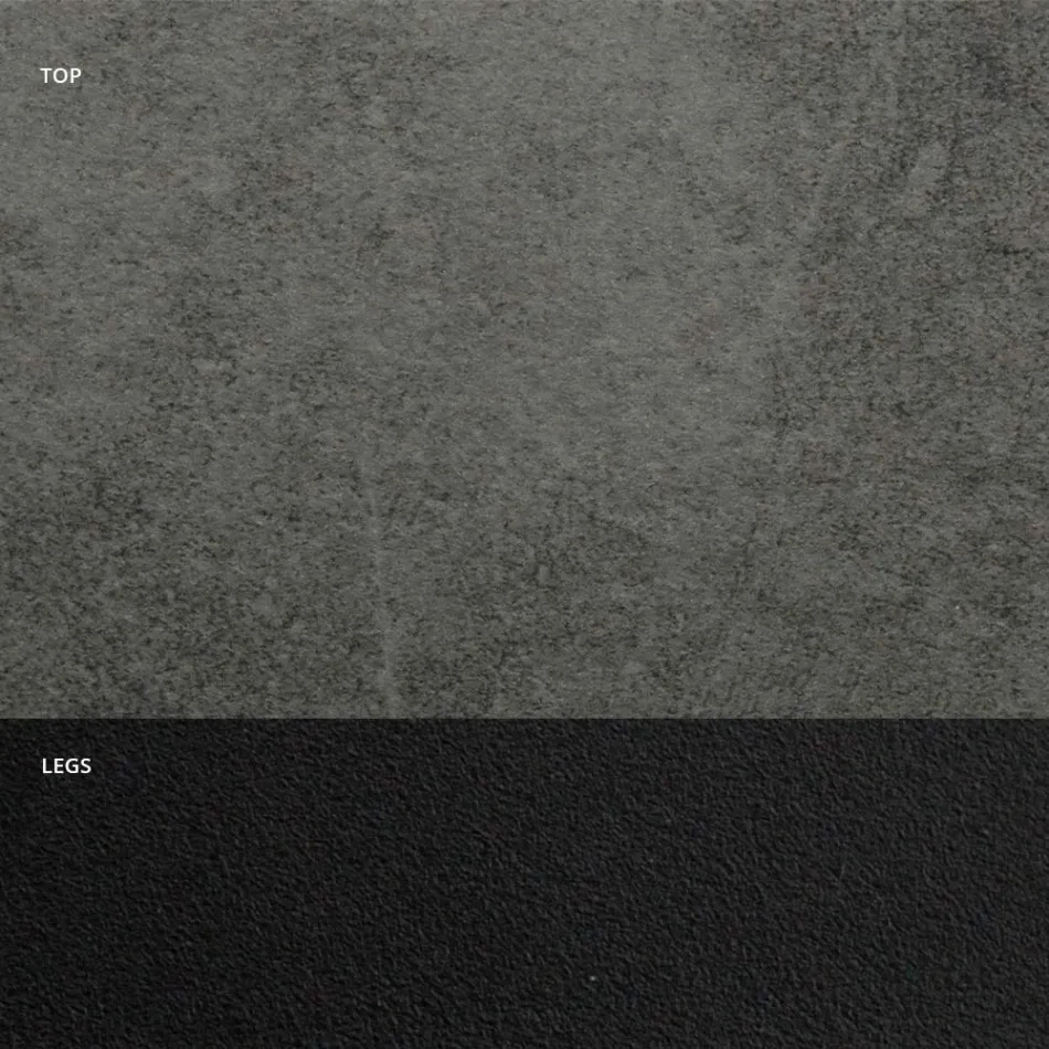 Utdragbart matbord till 325 cm i laminat Tillverkat i Italien - sjuttiotalet Viadurini