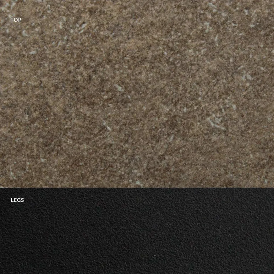 Utdragbart matbord till 325 cm i laminat Tillverkat i Italien - sjuttiotalet Viadurini