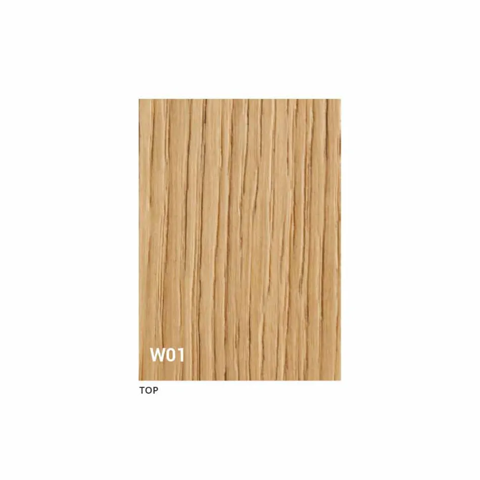 Utdragbart matbord Upp till 280 cm i trä och glas tillverkat i Italien - Focus Viadurini