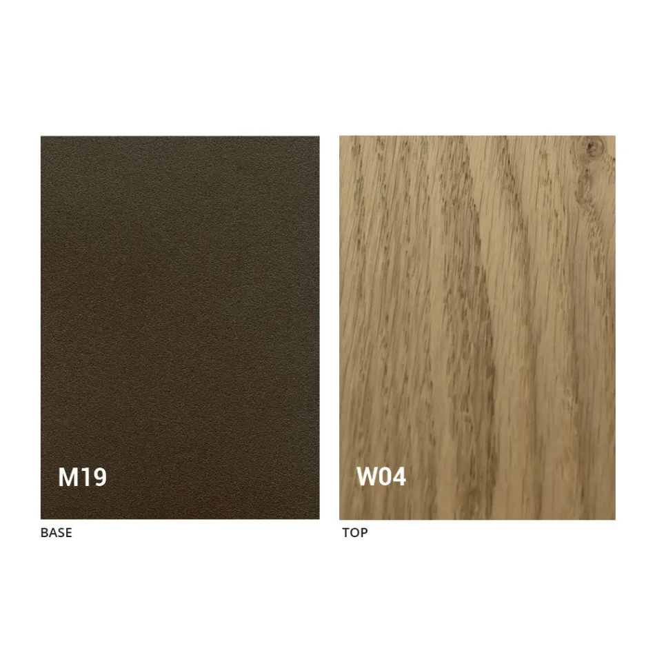 Utdragbart matbord Upp till 160 cm i trä tillverkat i Italien - Eugenia Viadurini