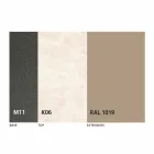 Utdragbart matbord Upp till 170 cm i keramik tillverkat i Italien - Tremiti Viadurini