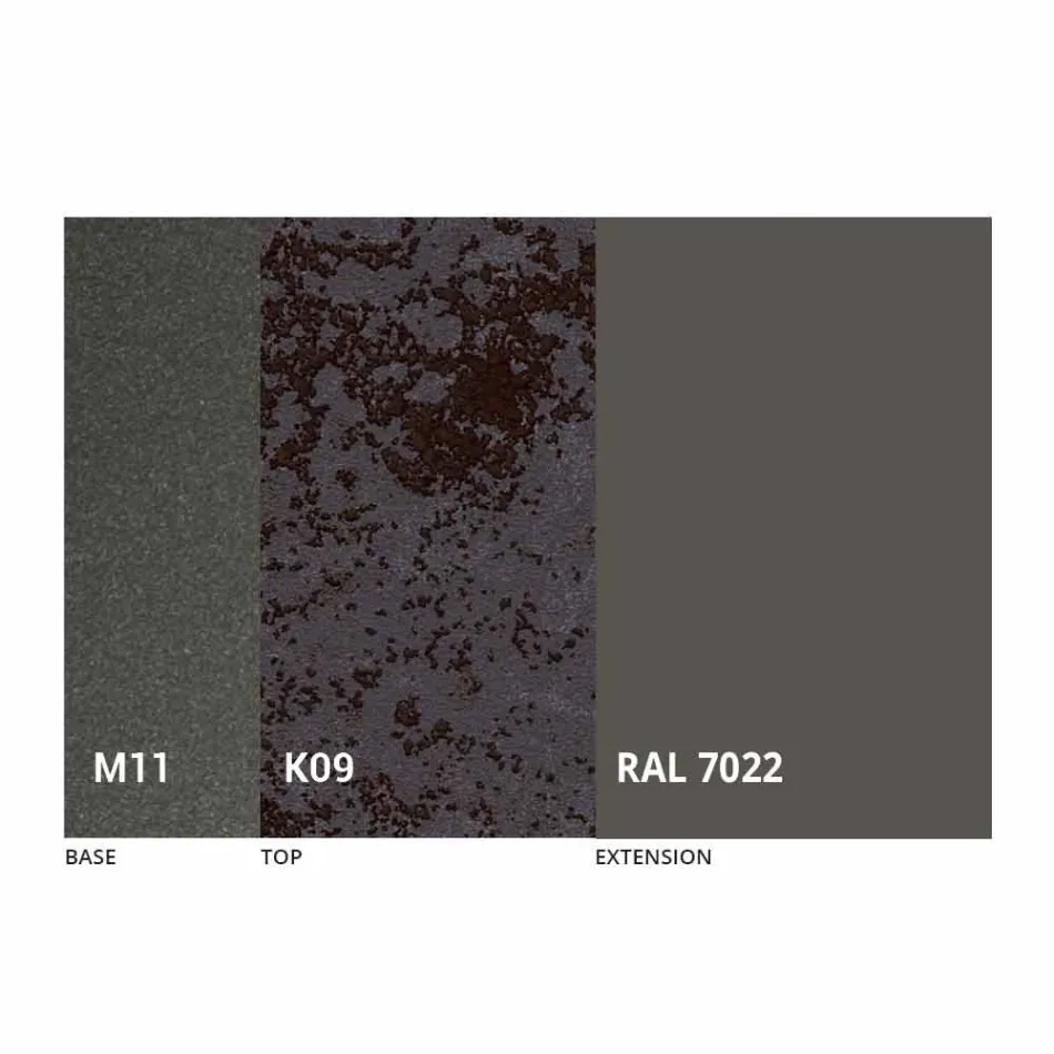 Utdragbart matbord Upp till 170 cm i keramik tillverkat i Italien - Tremiti Viadurini