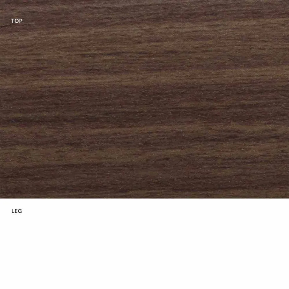 Utdragbart matbord upp till 170 cm i Laminat Made in Italy - Dollars Viadurini