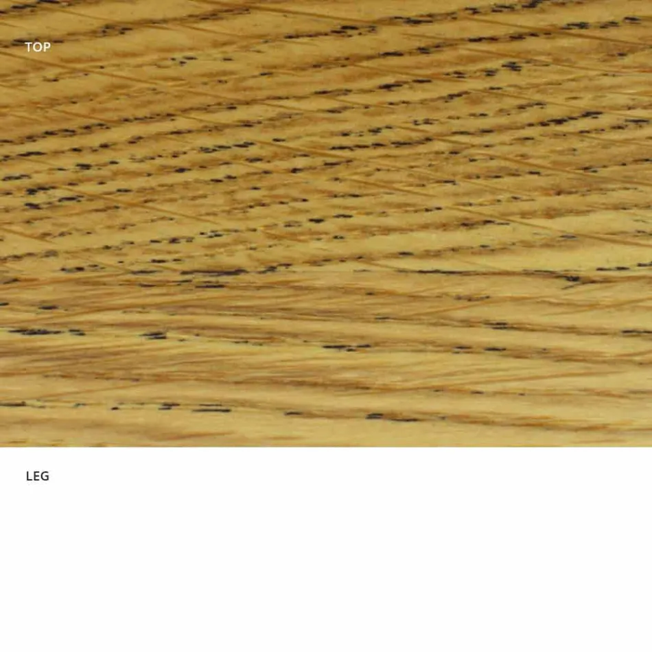 Utdragbart matbord upp till 170 cm i trä Made in Italy - Dollars Viadurini