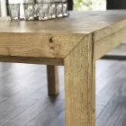 Matbord utdragbar upp till 240 cm ekfanér Cyrus Viadurini