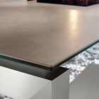 Utdragbart matbord Upp till 240 cm i Laminam Made in Italy - Monolith Viadurini