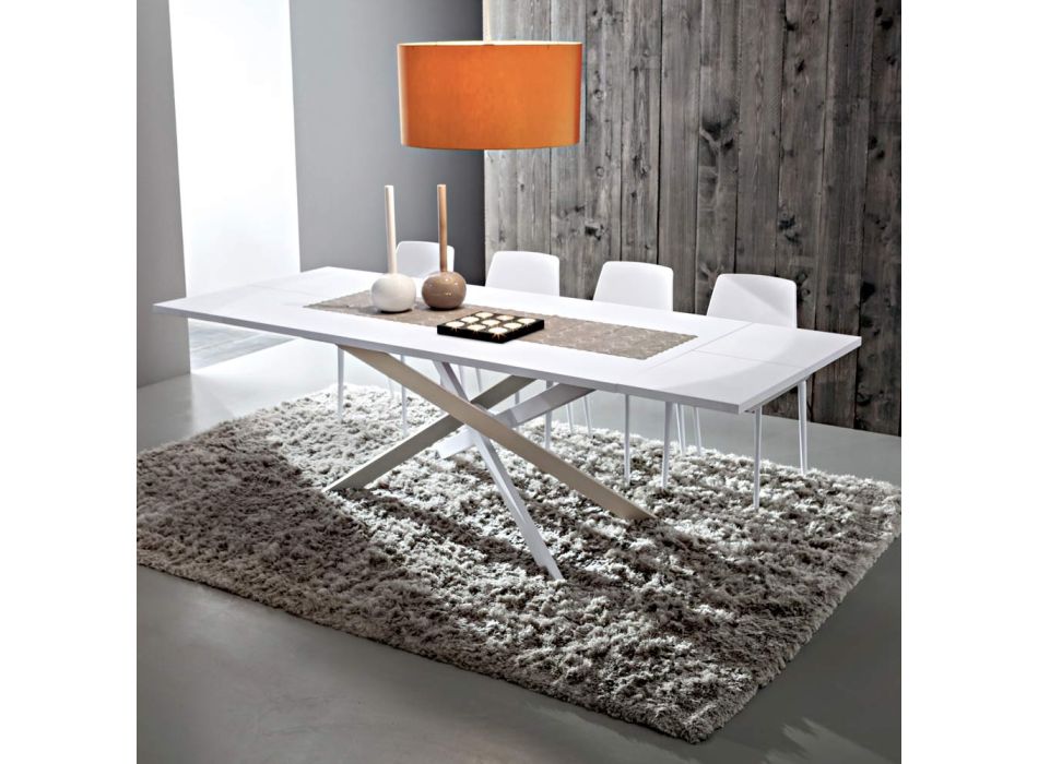 Utdragbart matbord upp till 250 cm i Fenix Made in Italy - Carlino Viadurini